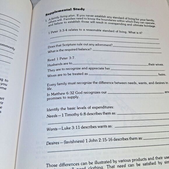 How to Manage Your Money : An In-Depth Bible Study on Personal Finances by Larry - Picture 5 of 10